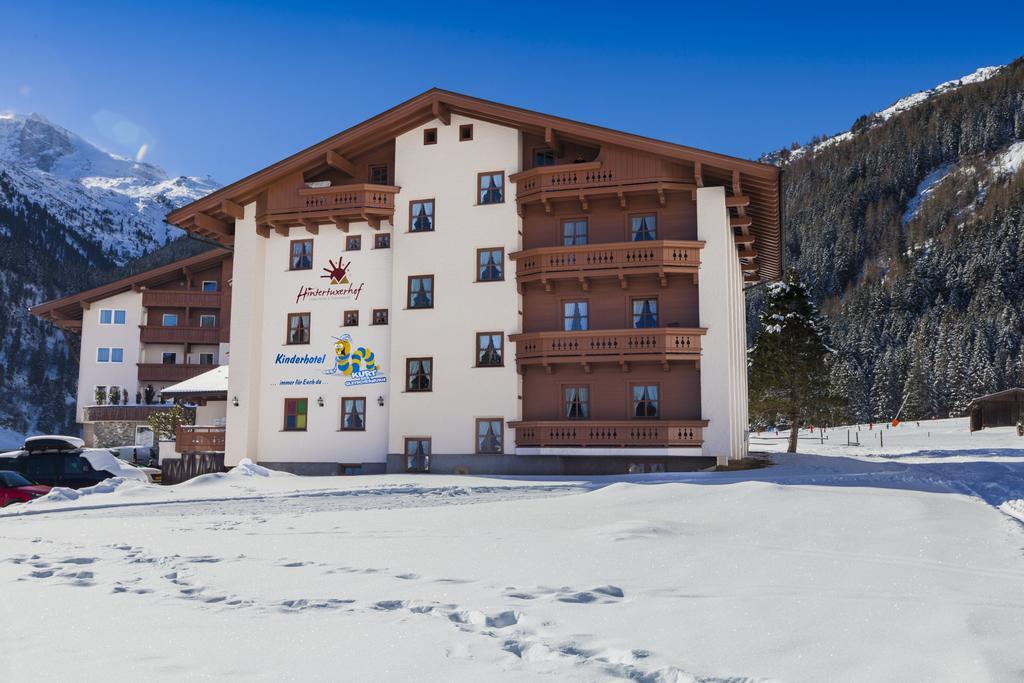 Kinder- & Gletscherhotel Hintertuxerhof Bagian luar foto